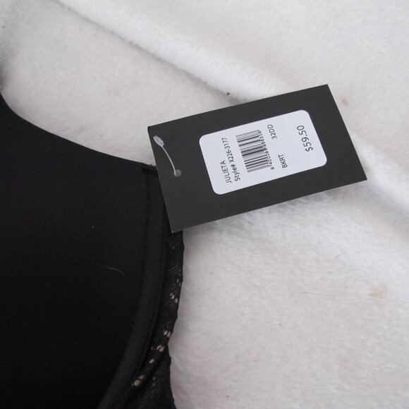 NWT Fredericks of Hollywood Julieta Bra - 32DD - Picture 3 of 12